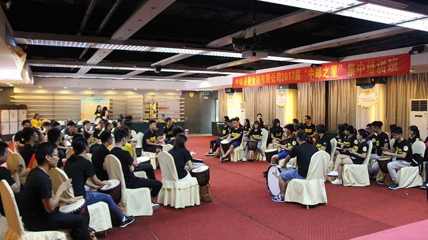 鴻波山莊，中郵非洲鼓-20170710