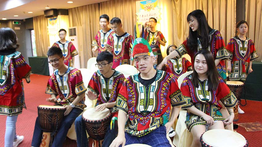鴻波山莊，中郵非洲鼓-20170710