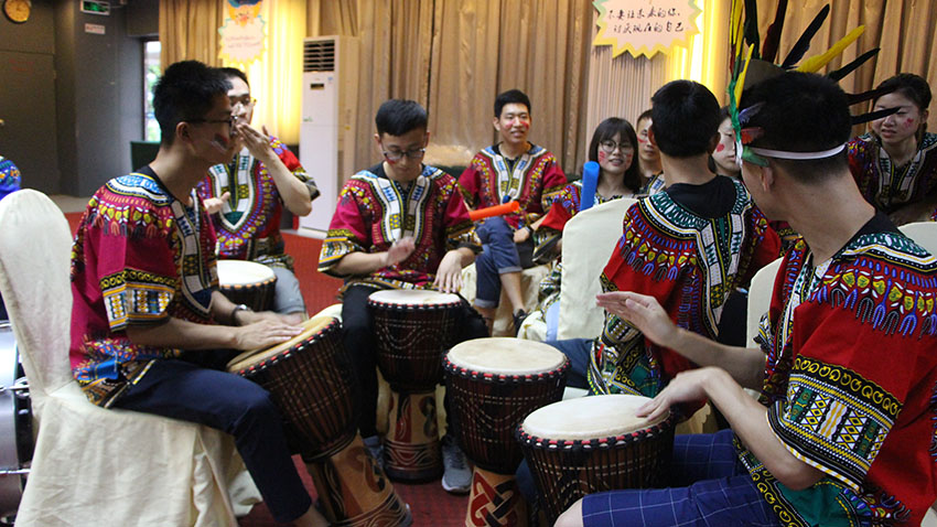 鴻波山莊，中郵非洲鼓-20170710