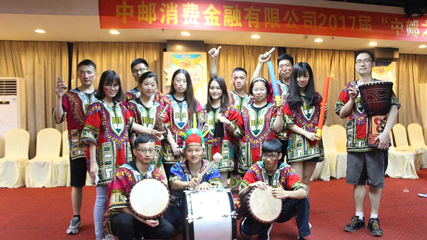 鴻波山莊，中郵非洲鼓-20170710