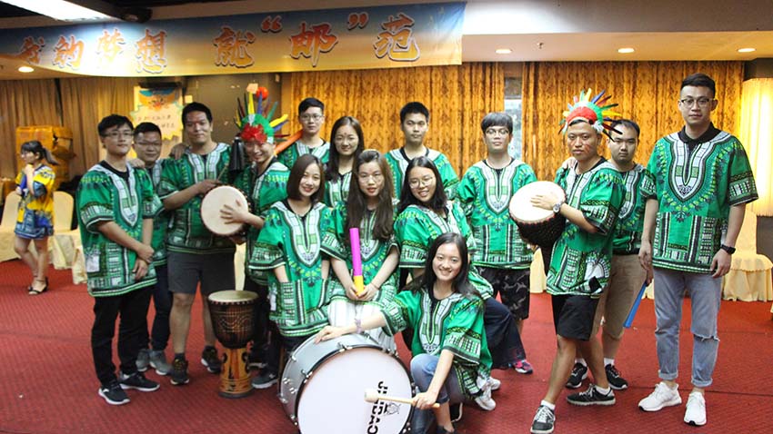 鴻波山莊，中郵非洲鼓-20170710