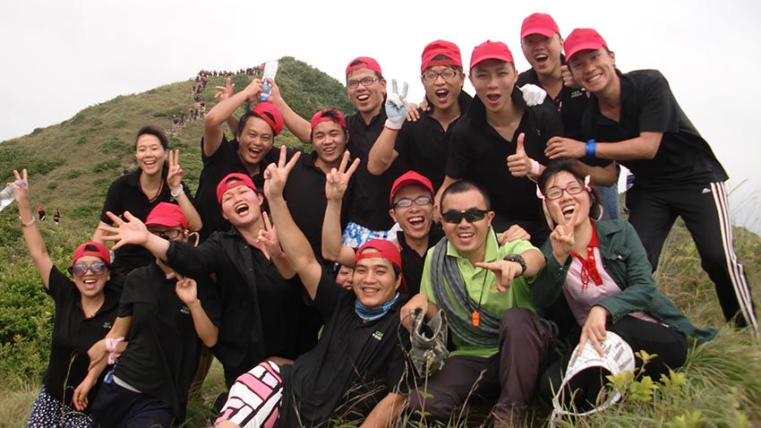 中順潔柔海島生存野外主題團(tuán)建