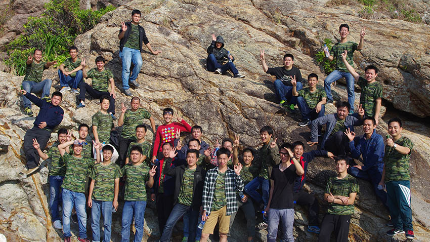 興世機械“海島生存”主題拓展訓(xùn)練