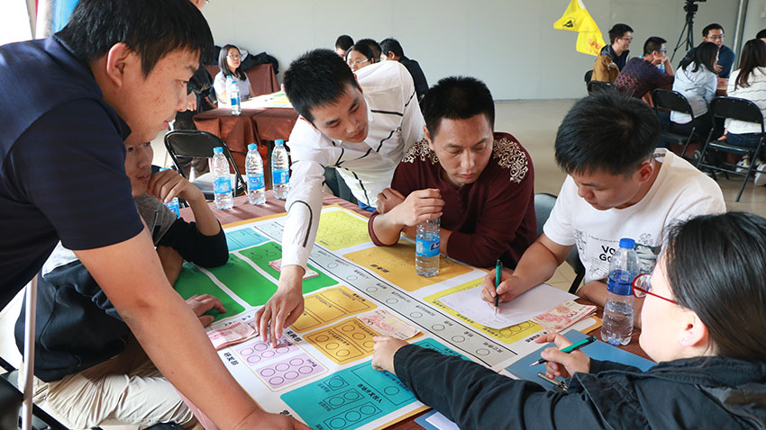 中國鐵建ERP沙盤模擬和非洲鼓拓展