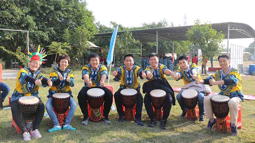 中國鐵建ERP沙盤模擬和非洲鼓拓展
