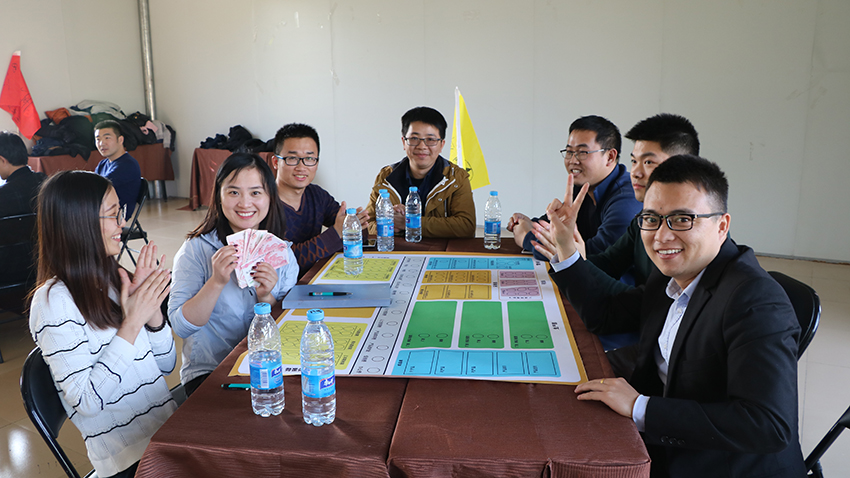 中國鐵建ERP沙盤模擬和非洲鼓拓展