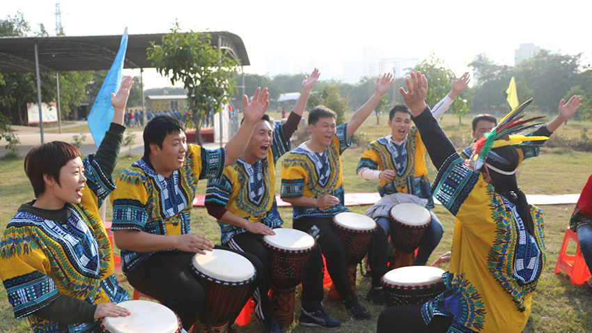 中國鐵建ERP沙盤模擬和非洲鼓拓展