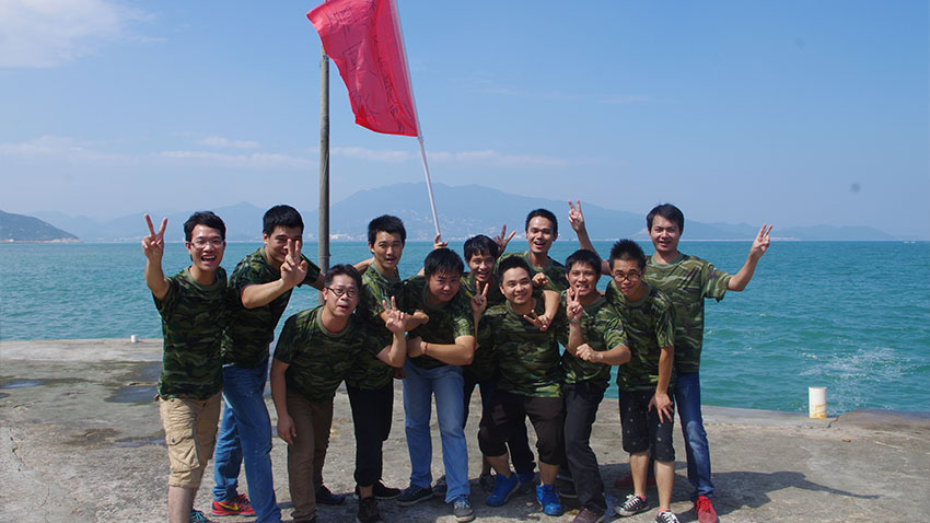 搏翱“海島生存”主題拓展訓(xùn)練，極大提高團隊凝聚力！