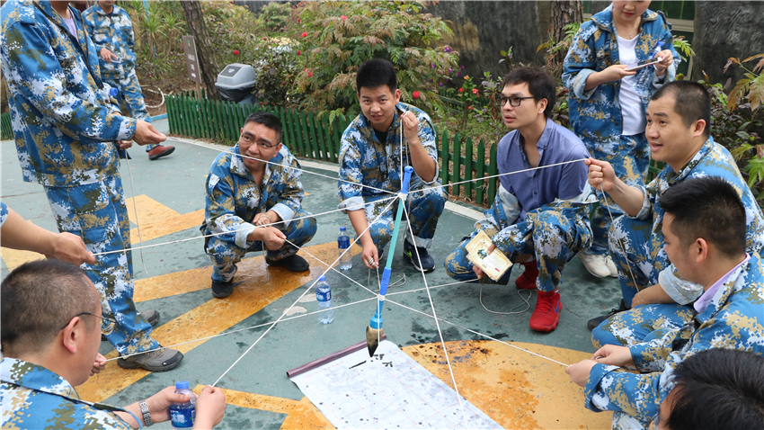 簡派照明團隊拓展訓練活動取得圓滿成功