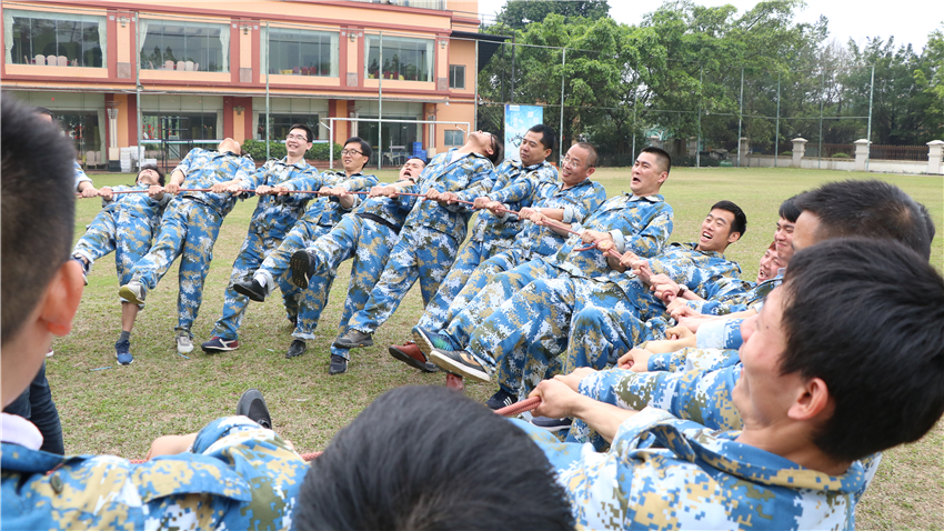 簡派照明團隊拓展訓練活動取得圓滿成功