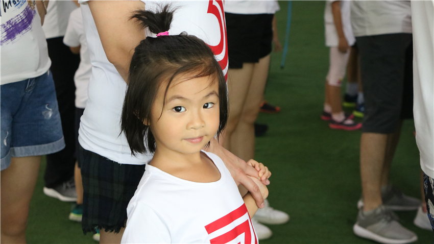 育才幼兒園大手拉小手親子活動