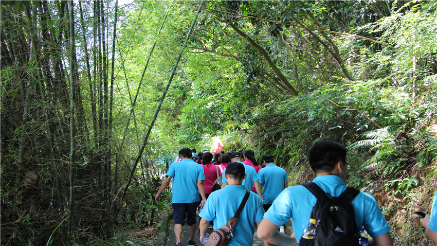 高速科技集團“加油跑-家有愛”增江畫廊徒步拓展活動