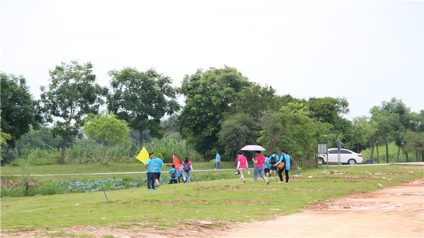 高速科技集團“加油跑-家有愛”增江畫廊徒步拓展活動