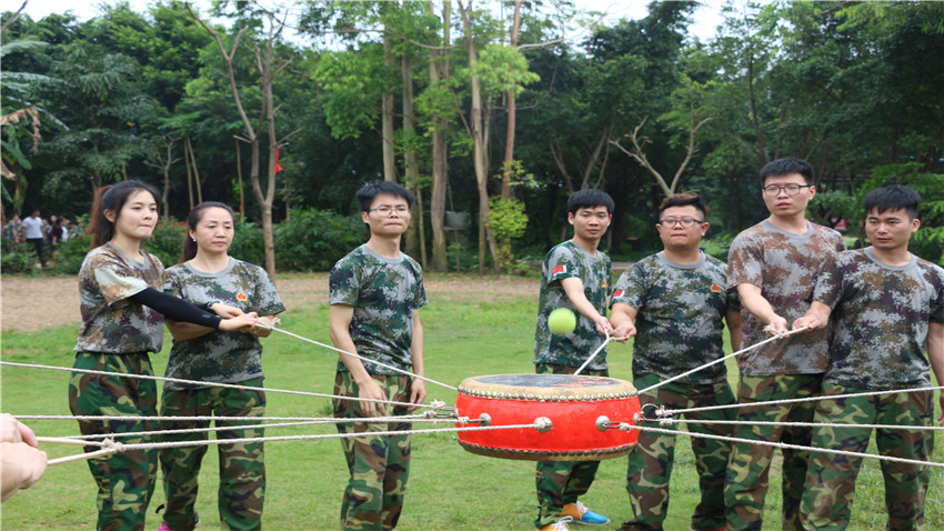 廣州食為天信息技術(shù)有限公司兩天拓展培訓(xùn)活動