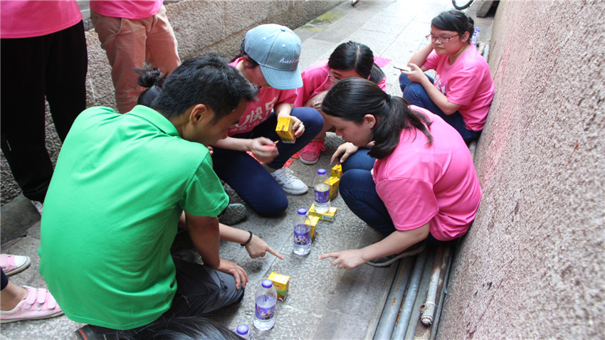 廣州市東升醫(yī)院大嶺古村奔跑體驗式訓練活動