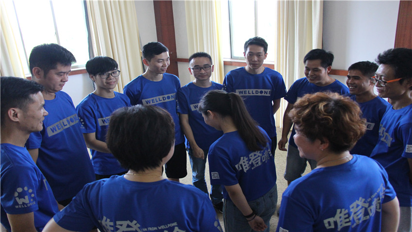 廣州市唯登公司于金水臺溫泉度假村舉辦體驗式拓展培訓(xùn)活動