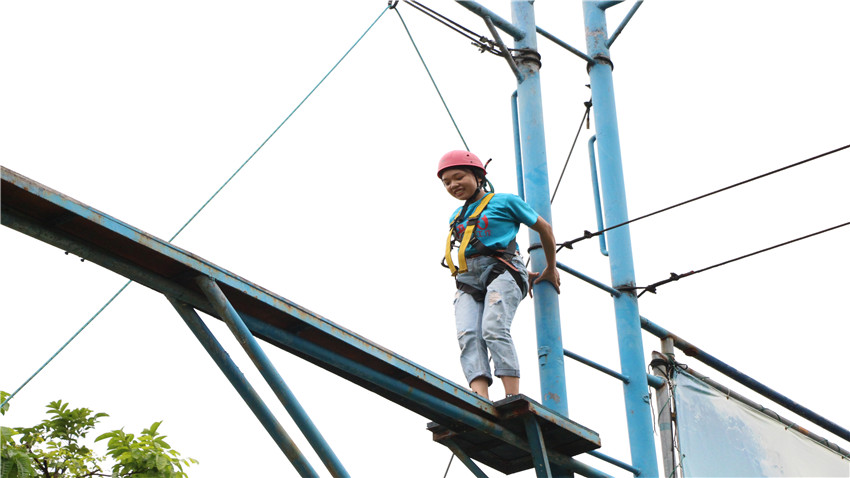 常州子蘭家居用品有限公司聯(lián)合搏翱培訓舉辦戶外拓展訓練活動