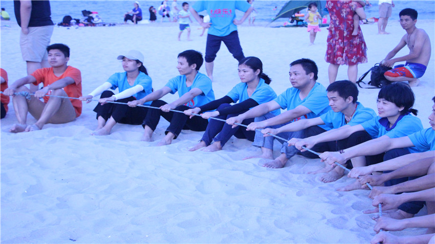 富池精工股份有限公司惠州黃金海岸拓展活動圓滿結(jié)束！