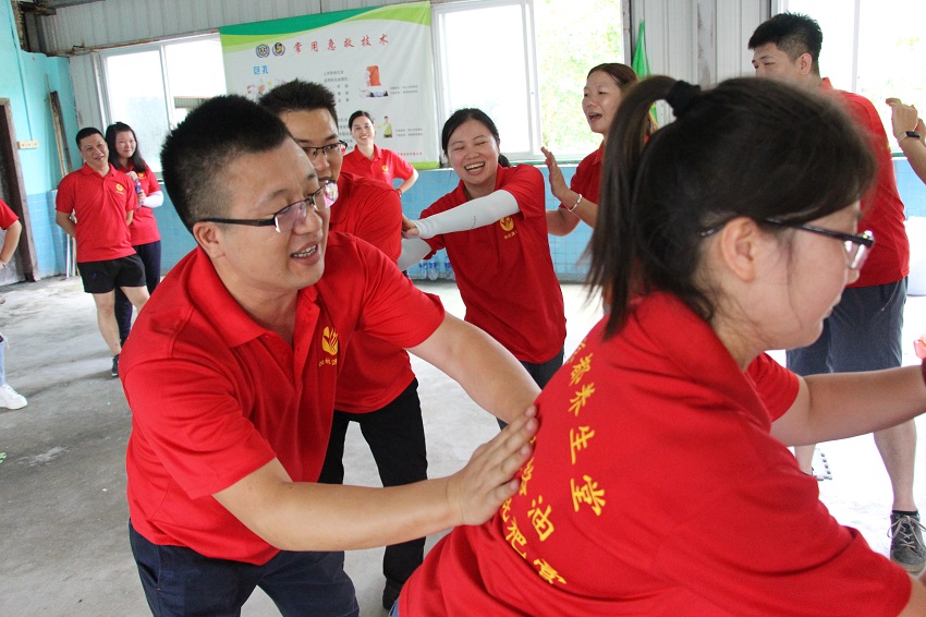 廣東恒林源藥業(yè)珠海亞馬遜基地拓展活動圓滿成功