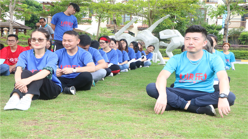 老朱集團(tuán)富力養(yǎng)生谷拓展培訓(xùn)順利舉辦！