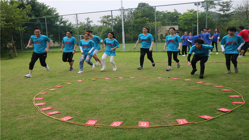 老朱集團(tuán)富力養(yǎng)生谷拓展培訓(xùn)順利舉辦！