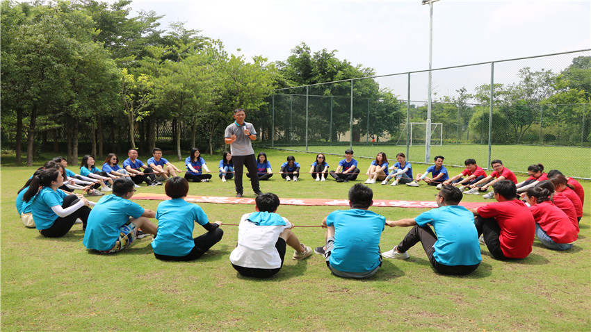 老朱集團(tuán)富力養(yǎng)生谷拓展培訓(xùn)順利舉辦！