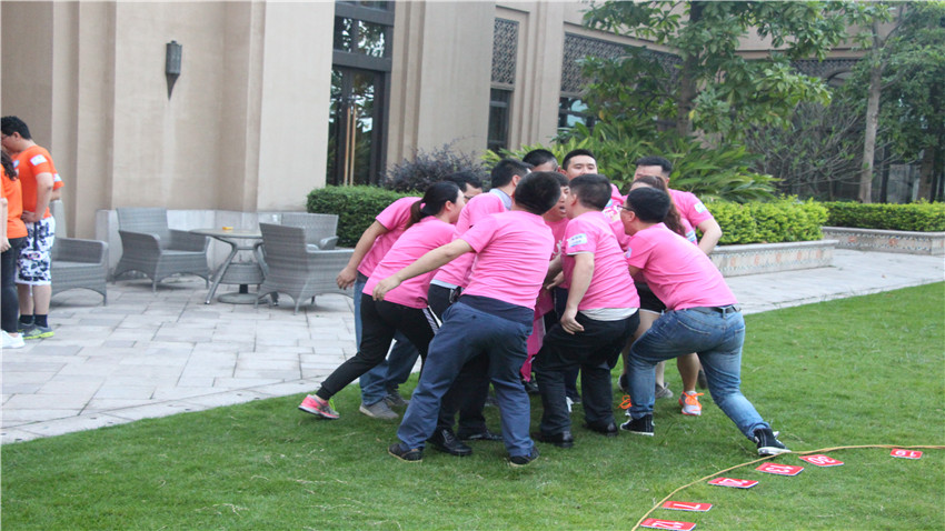 三盟科技清遠(yuǎn)獅子湖“齊心協(xié)力”銷售團(tuán)隊(duì)拓展活動(dòng)順利開(kāi)展