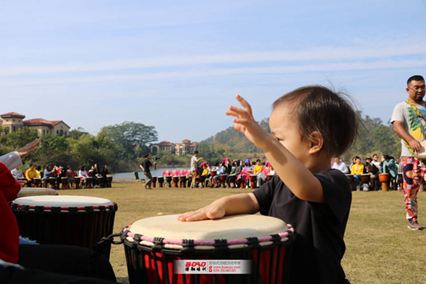 深圳訊得達(dá)教育萬綠湖百人非洲鼓拓展團(tuán)建活動